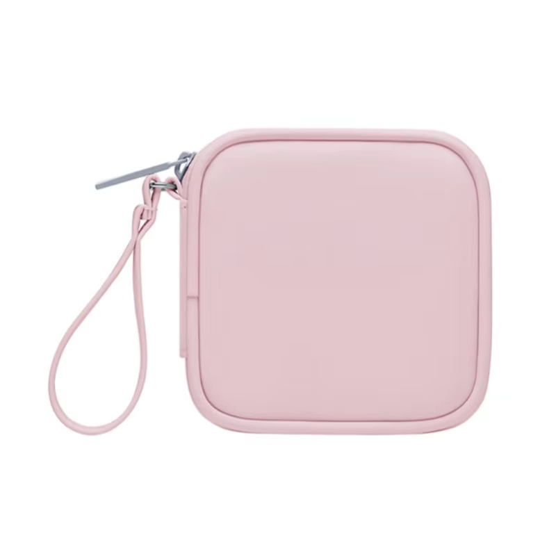 New Design Double Zipper Charger Receive Bag Cable Telephone Cable USB Travel Charger Digital Accessories Bag