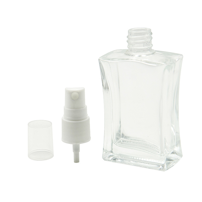 Best Saler Perfume Square Glass Spray 30ml/50ml/100ml Glass Perfume Empty Bottles