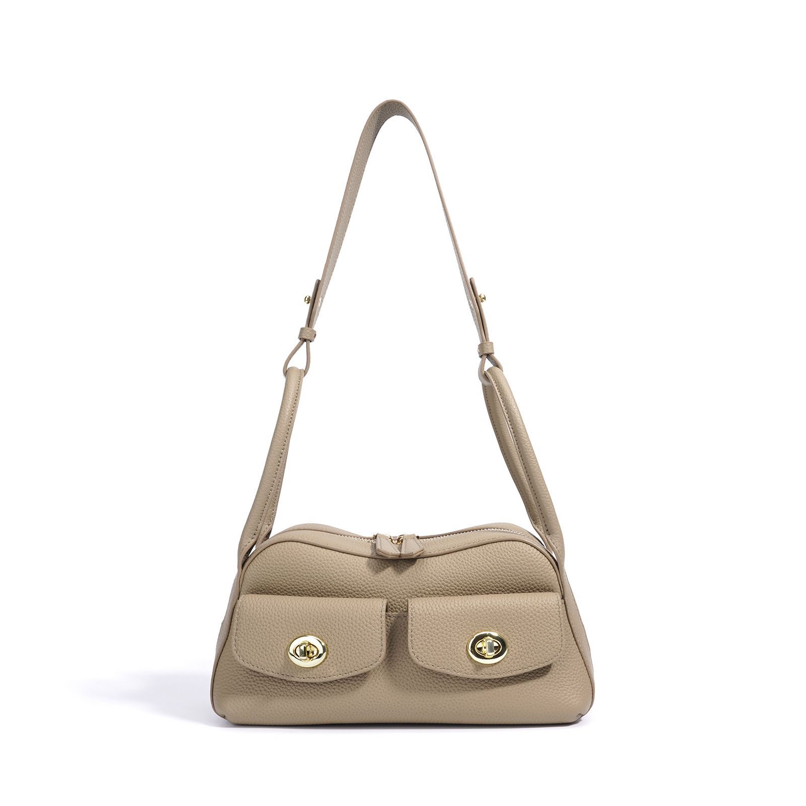 Luxury Cowhide Leather Ladies Handbag Tote Crossbody Satchel for Women