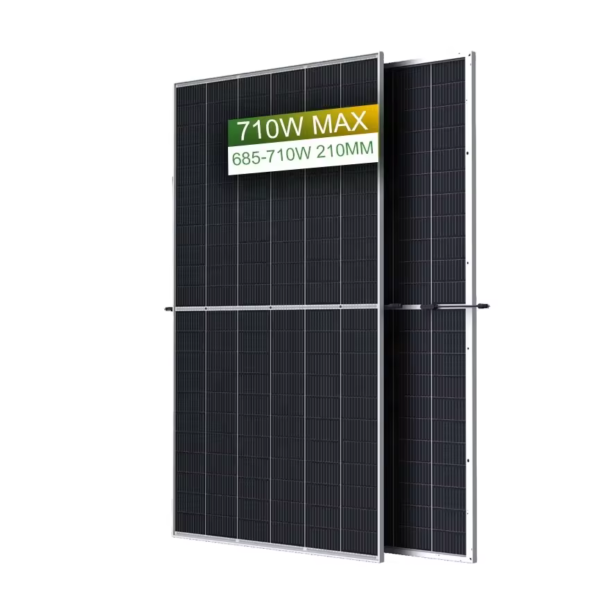 Jingsun 210mm Solar Panel 710w High Efficiency Mono Solar Panels In The World With Cost Effective