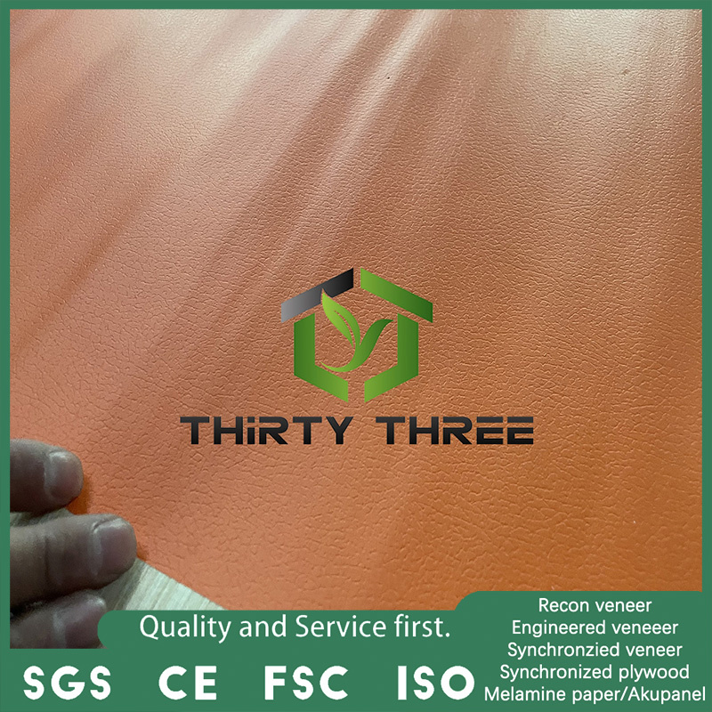 0.45mm 0.5mm Best Selling Easy-to-Install Synchronized Recon Veneer for Furniture