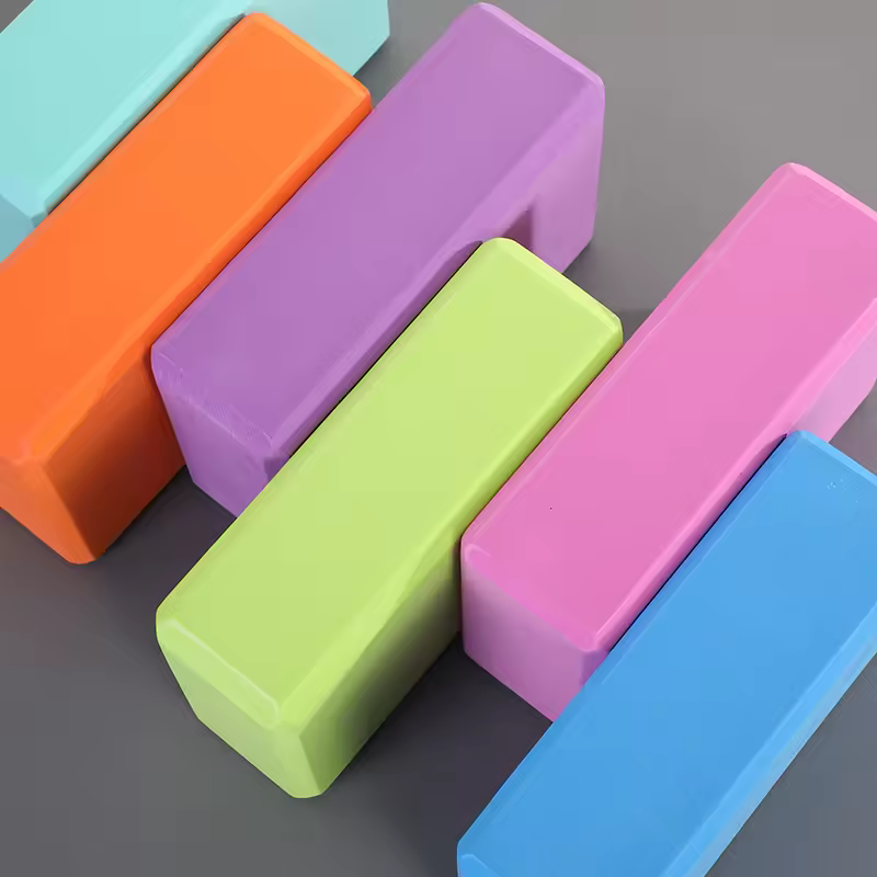 2025 Pilates Blocks Lightweight Yoga Block High Density Portable Eva Yoga Block
