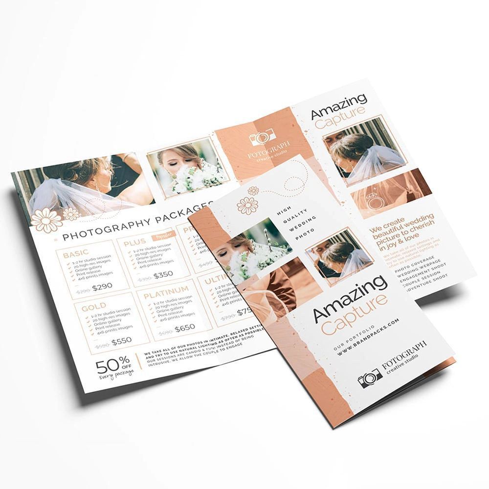 High Quality Instruction Booklet Magazine Poster Folding Flyer Catalogue Pamphlet Brochure