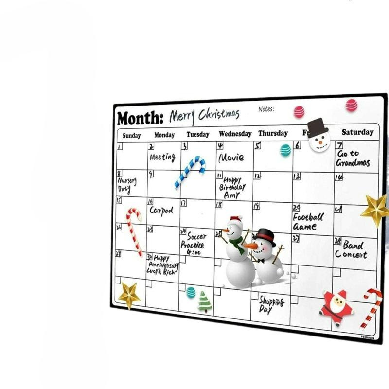 Promotional Fridge Calendar Magnetic Planners Stationery Home Decor Gifts Accessory
