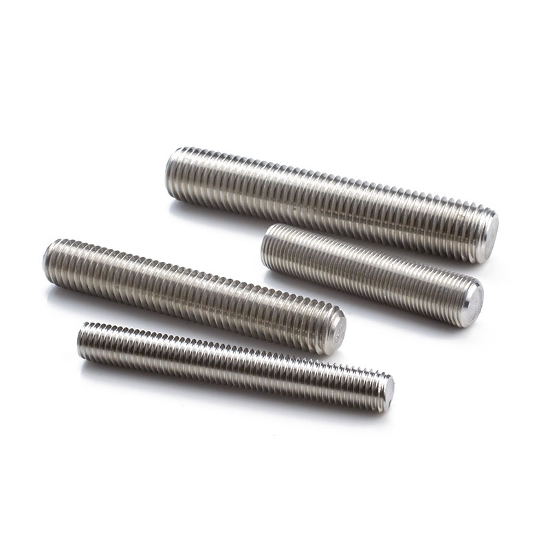 Stainless Steel Threaded Rod Bar DIN975 DIN976 A2 A4 Stud Bolts Threaded Rod Fixed Coupling Nut Drill Rod Stud Rod Tie Rod