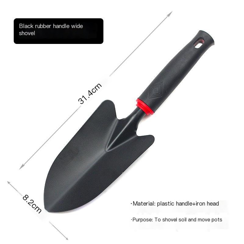 Essential Garden Tools Set: Rake, Fork, Weeder, Shovel & Transplanter