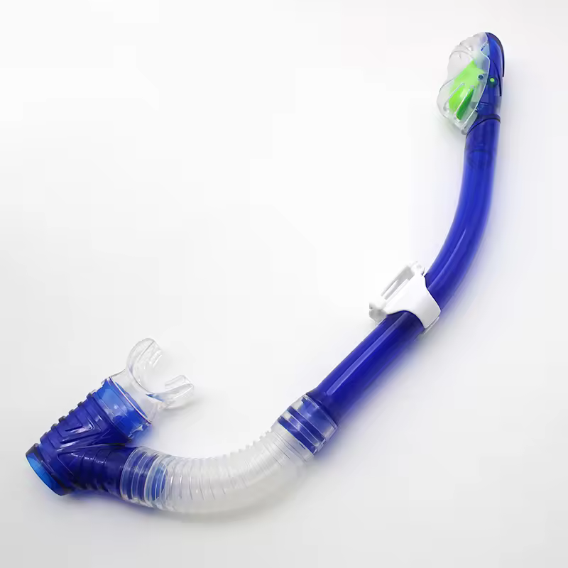 High Quality Children Swimming Snorkel Dry Top Breath Tube For Training Diving Snorkeling