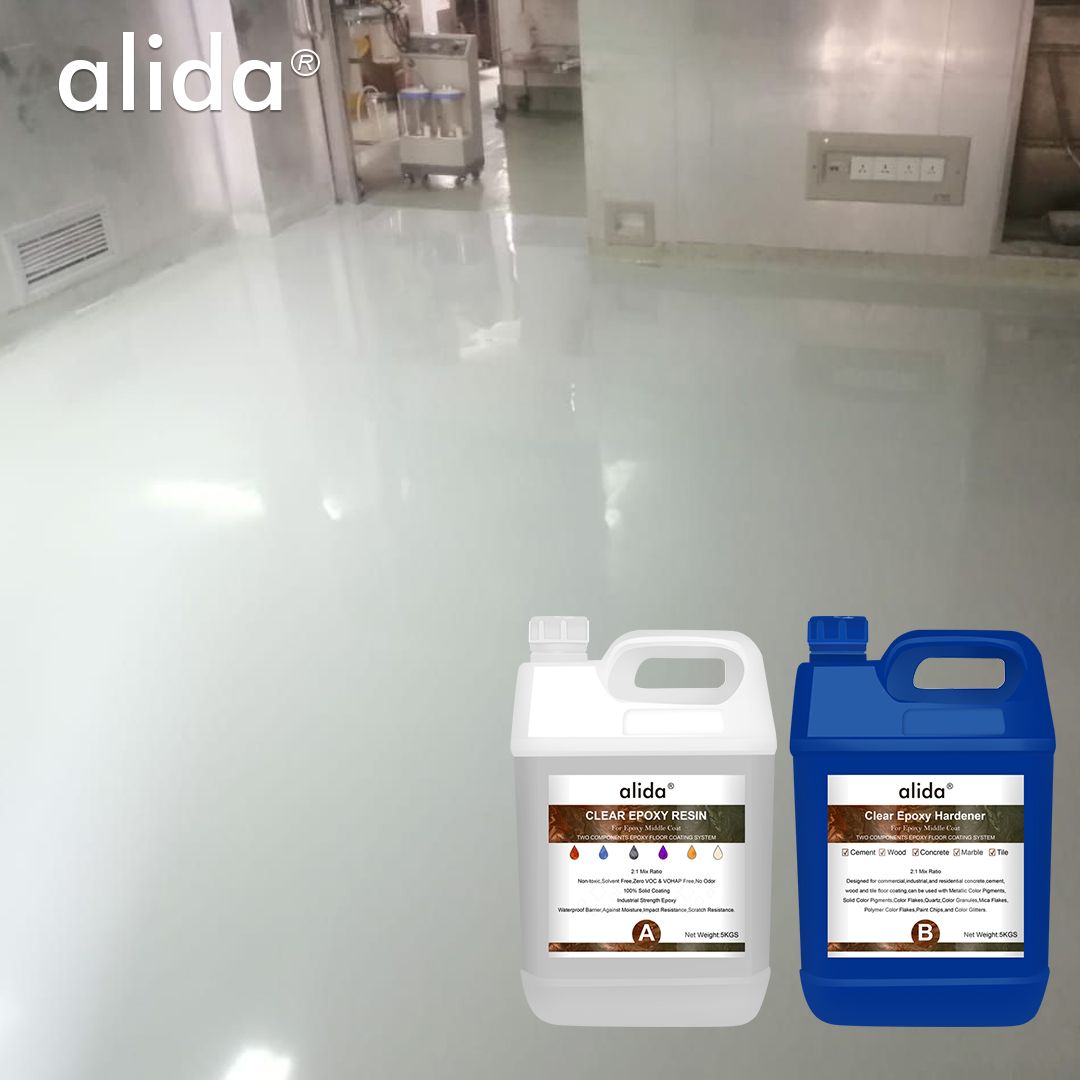 Crystal Clear Epoxy Resin Stone Epoxi Alida Apoxy Resin Floor