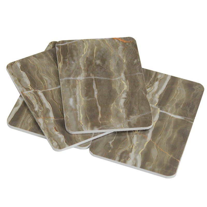 Manufacturers Hot Selling 1220X2440mm PVC Marble Panels PVC Wall Panels UV Marble Board 3D PVC Board Suitable for Home Decoration