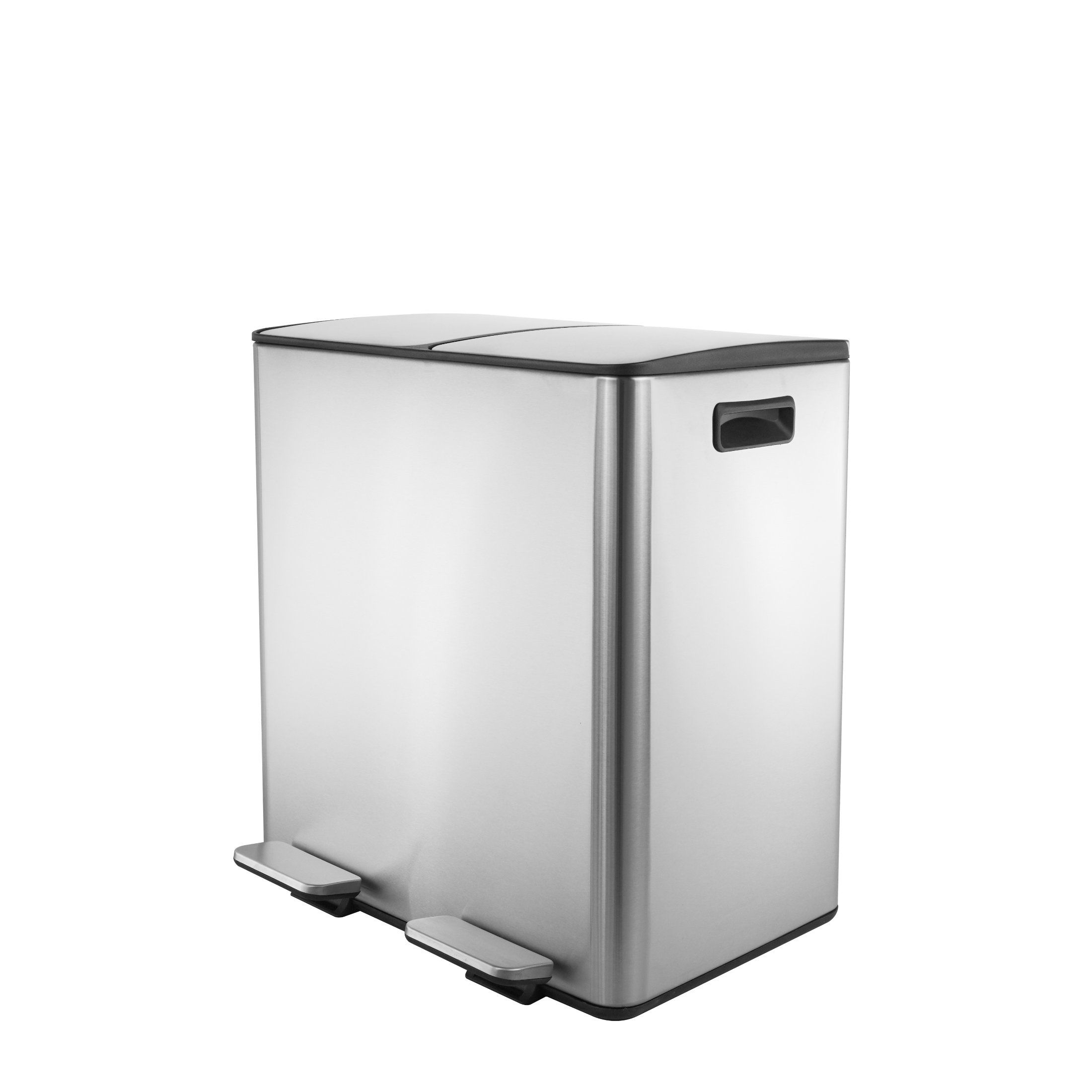 40L Double Compartments Rubbish Recycle Bin