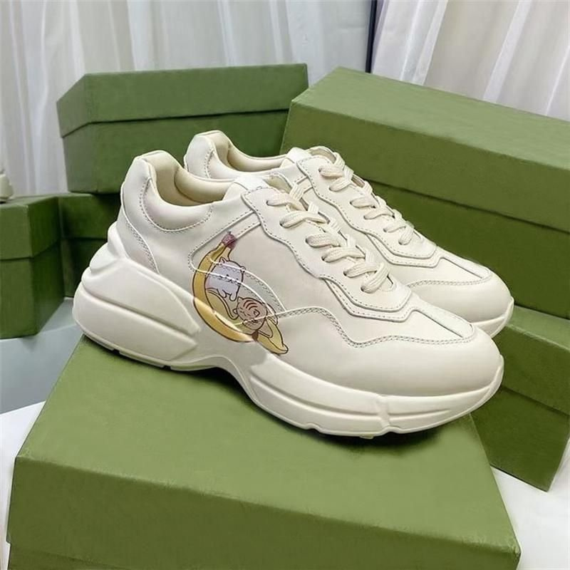 2025 New Clunky Sneaker, Thick Sole, Retro Design, Trendy Prints, Fashionable for Both Men and Women