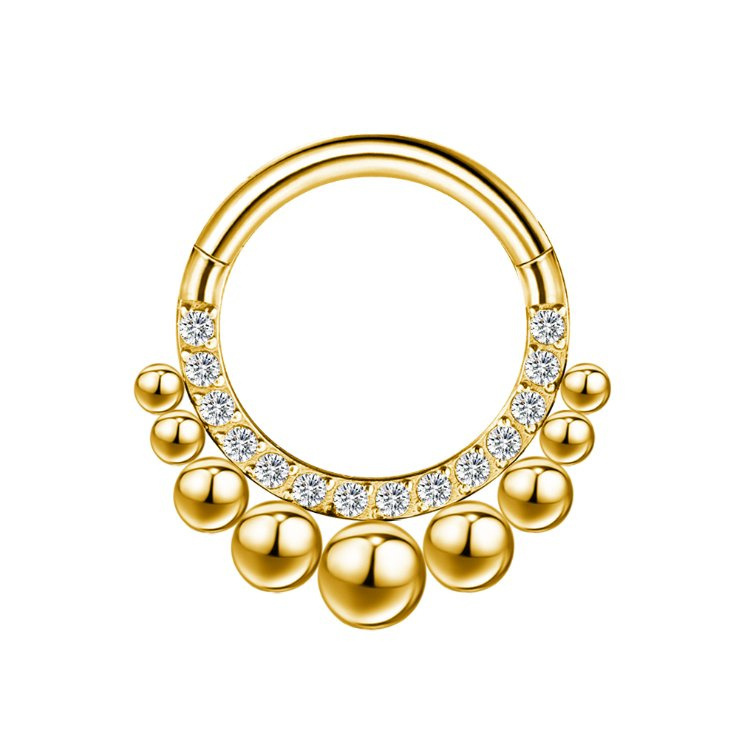 New Arrival Stainless Steel Stud Earrings Nose Ring Anniversary Piercing Body Jewelry