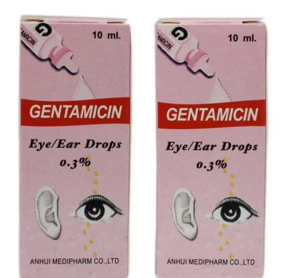 The Antibacterial Gentamiciny Eye Ear Drop 0.3%, 10ml GMP Medicine