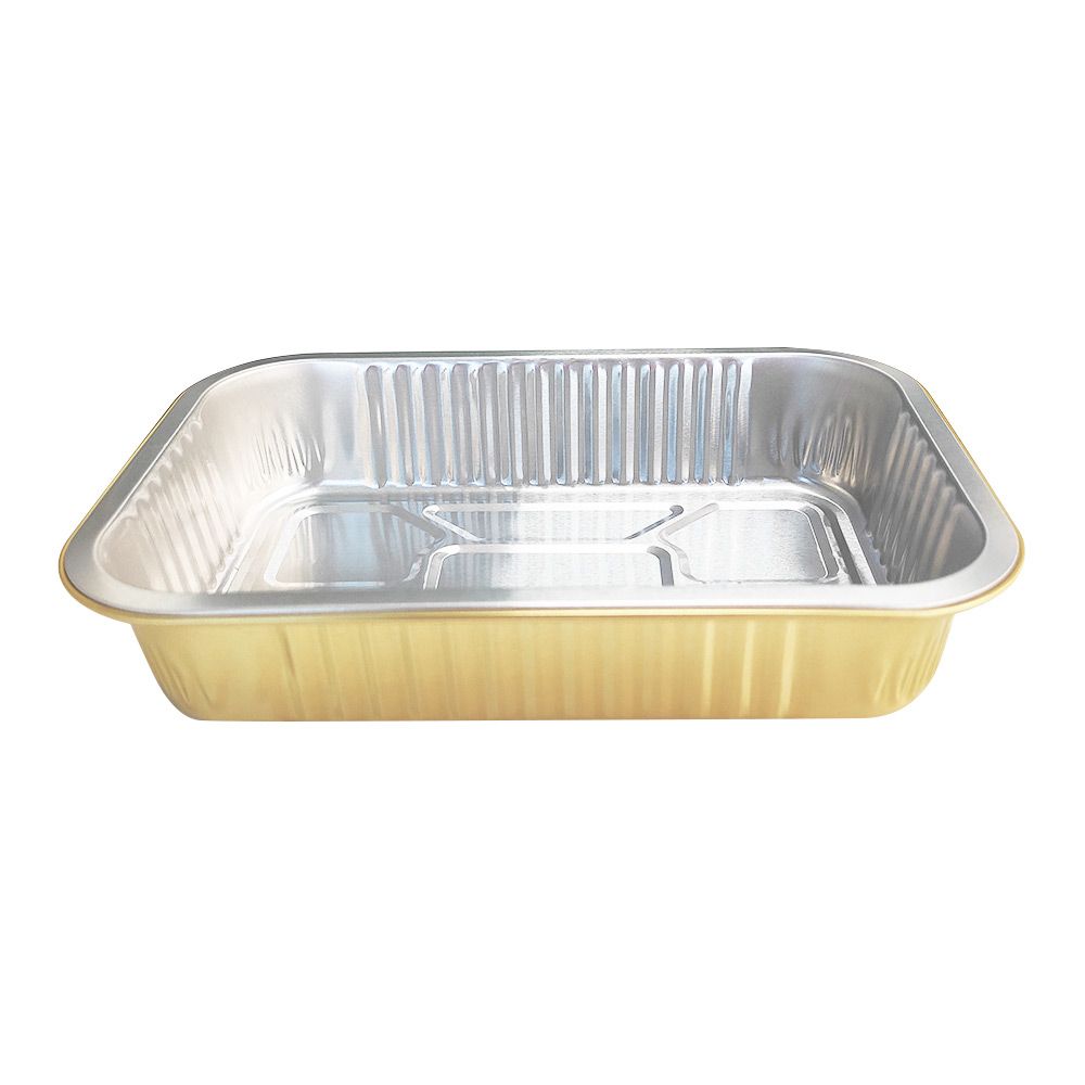 Factory Sales High Quality Disposable Salad Box Aluminum Foil Lunch Box with Lid