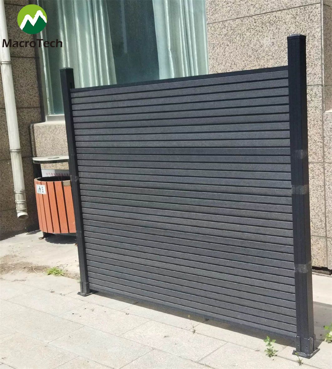Outdoor Wind Resistant Easy Installation Home and Garden WPC Fence