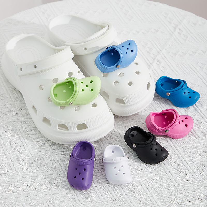 Mini Clog Shoes Charms Unique for Clogs Shoes Decoration Shoes Accessories