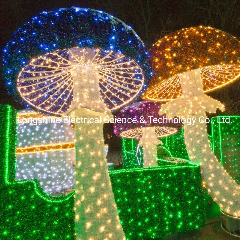 Hot Sale Party Decoration Lighting LED Mushroom Shaped Garden Night Light Decorative Lamp