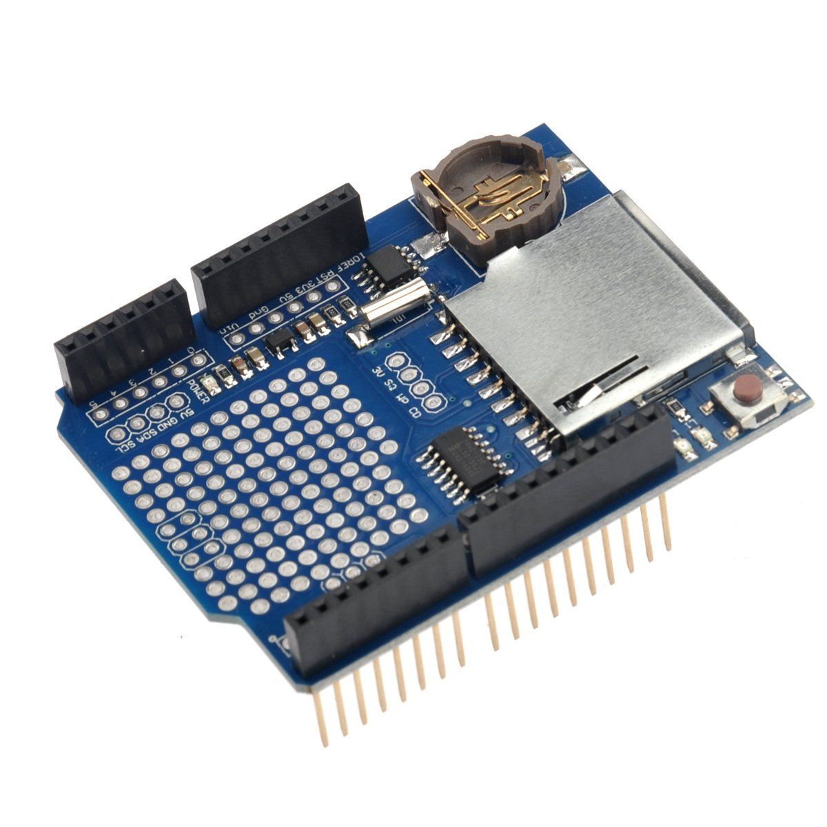 Data Logger Shield Module for Arduino IDE Programming