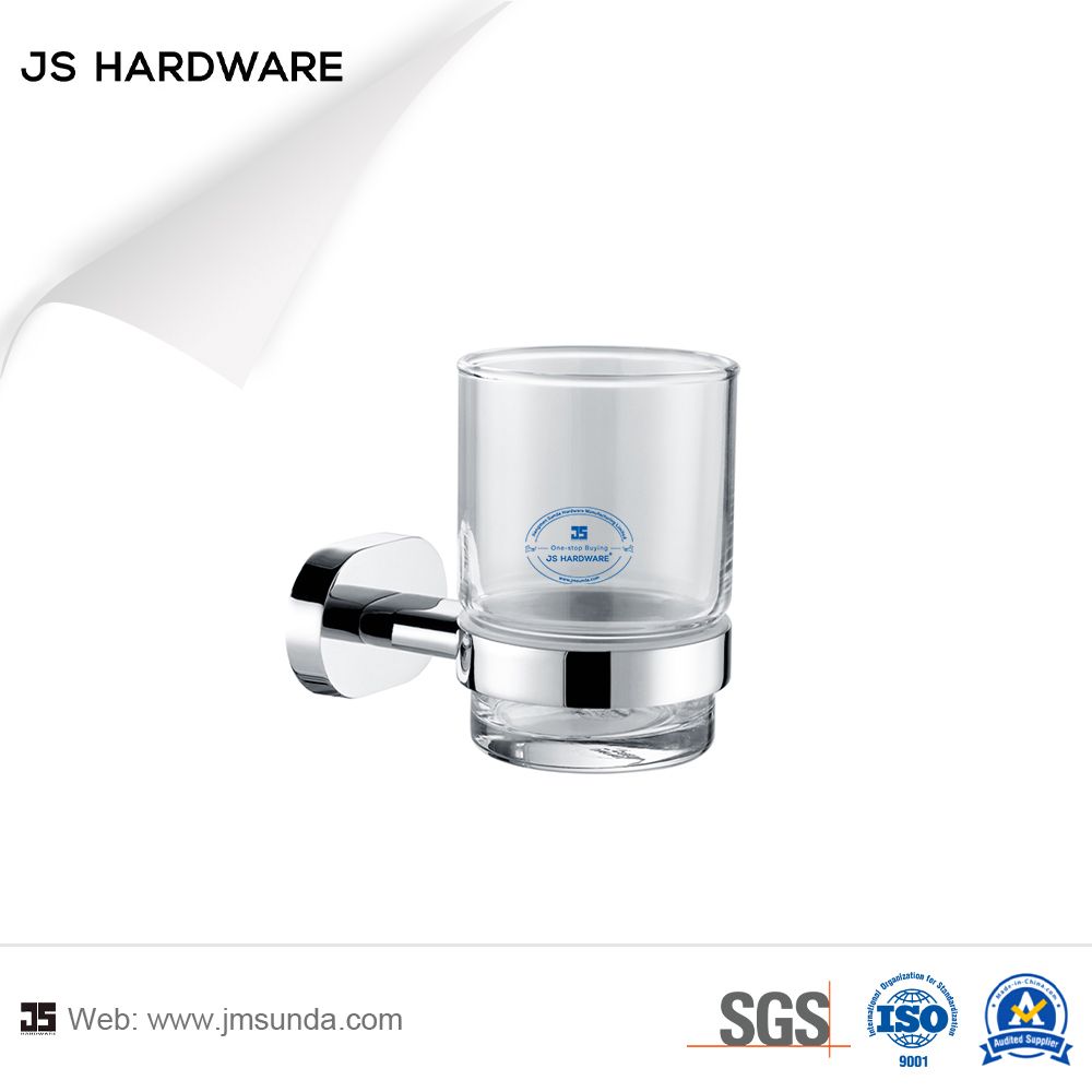 Chrome Plating Wall-Mounted Single Tumbler Holder Bathroom Accessories Set