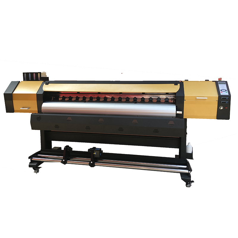 Large Format 2.2m 3.2m Inkjet Plotter Dx5 XP600 4720 I3200 Eco Solvent Printer for Poster Canvas Vinyl Printing Inkjet Printer