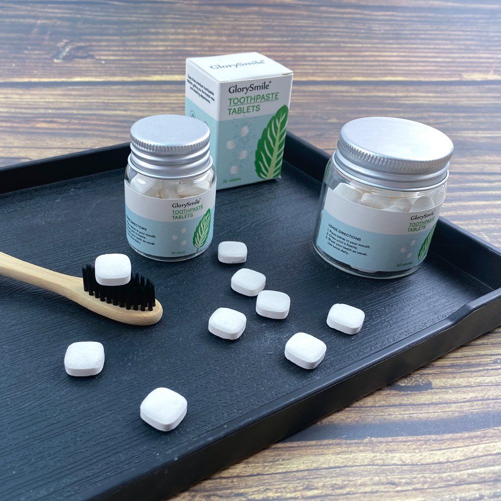 Free Samples Natural Toothpaste Teeth Whitening Organic Mint Toothpaste Stain Removal Toothpaste Tablets Home Use