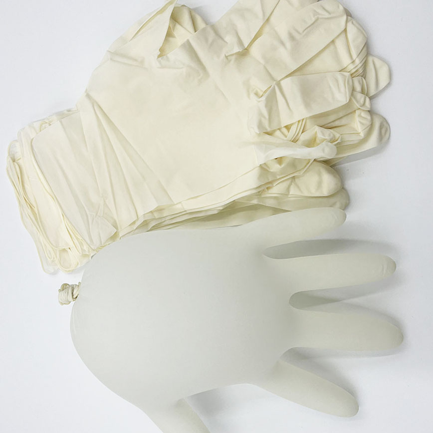 Premium Latex Disposable Gloves for Medical Use with Powder-Free Design