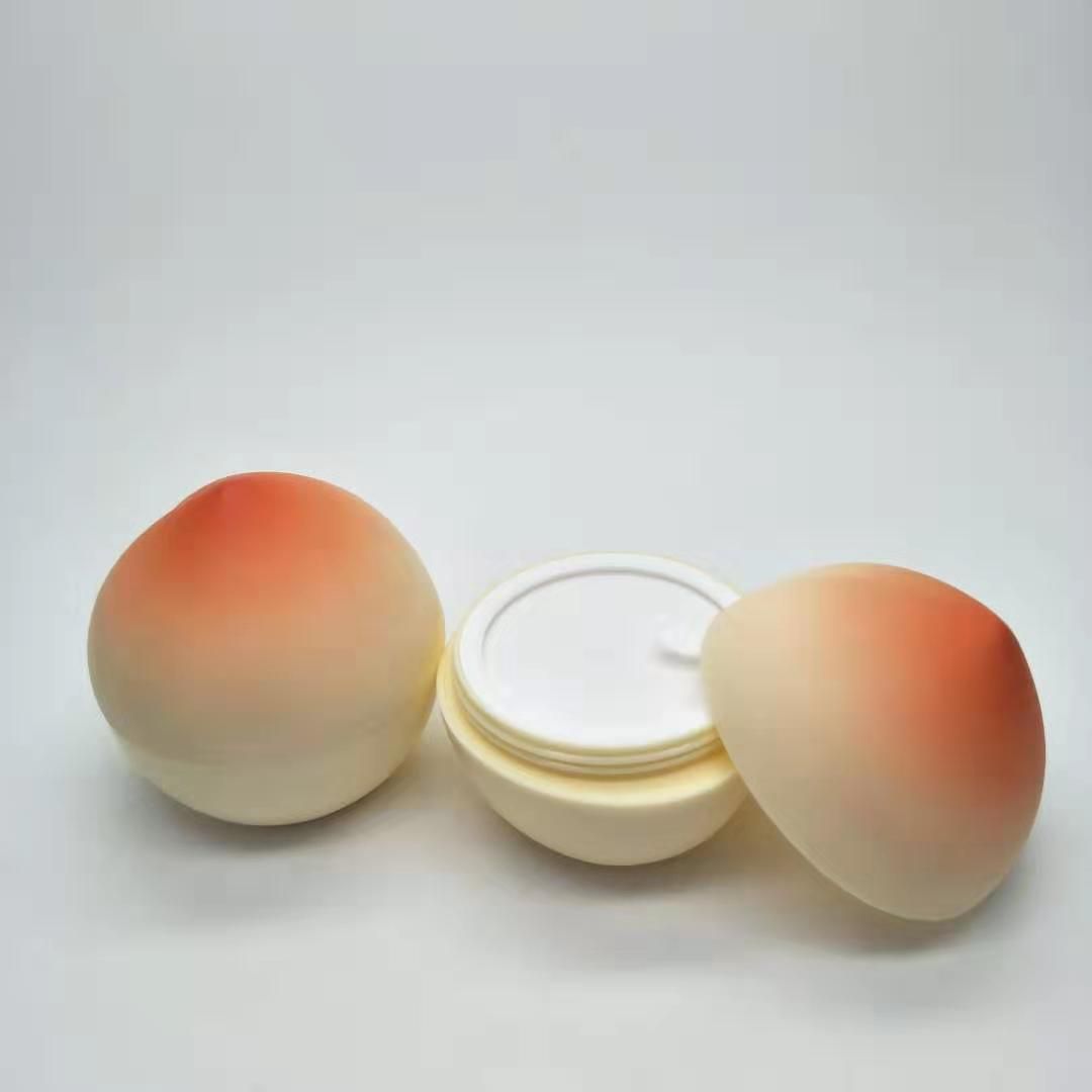 30g Peach Shaped Baby Moisturizer Bottle Cosmetic Cream Bottle