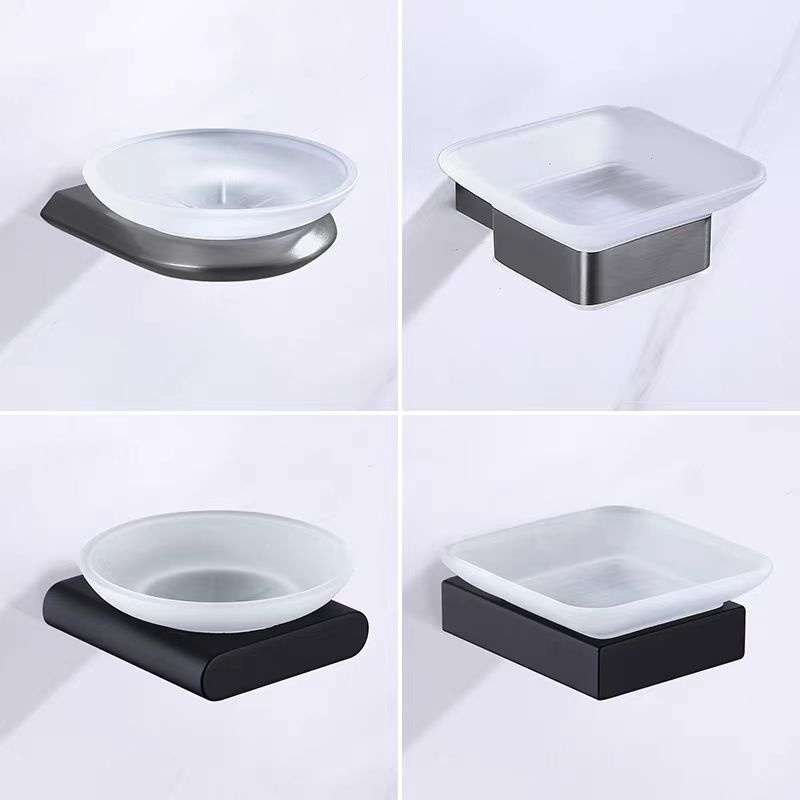Stainless Steel Bathroom Accessories, Soap Dish, Soap Dish Holder, Glass Soap Dish Holder, Toilet Accessories