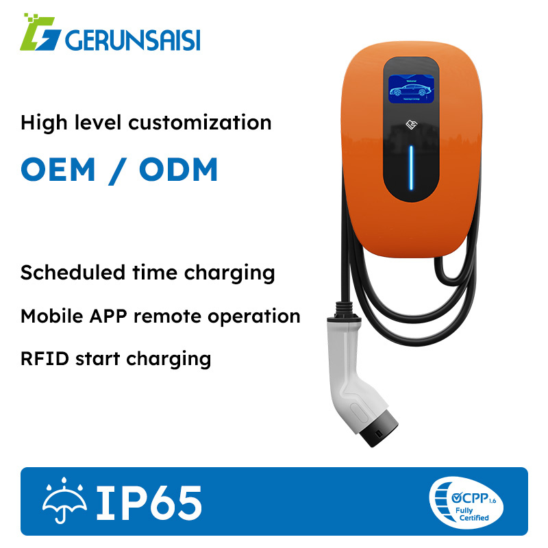 APP/RFID Card Type 2/Gbt Home Smart EV Car Charger for All Evs