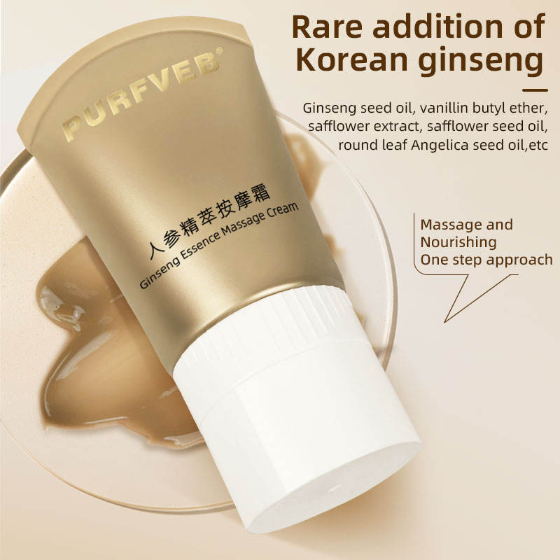 2025 Ginseng Essence Massage Cream 120g Gel Body Firming Moisturizing Cream Natural Bright Ginseng Extract Meridian Instrument