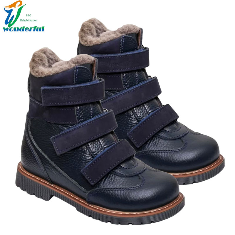 Non-Slip Winter Childrens' Shoes for Healthy Foot Development Flat Foot Correction Knee Ankle Orthosis Factory Price Danny Shoes