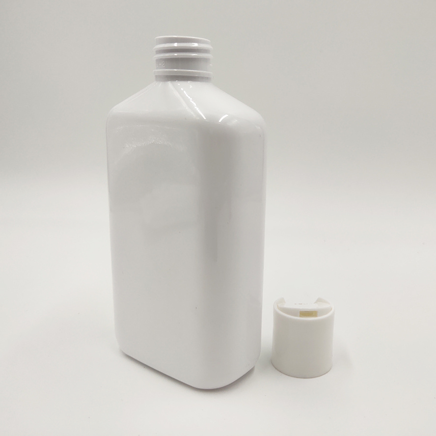 Guangdong Supplier 250ml Flat Plastic Pet Cosmetic Bottle