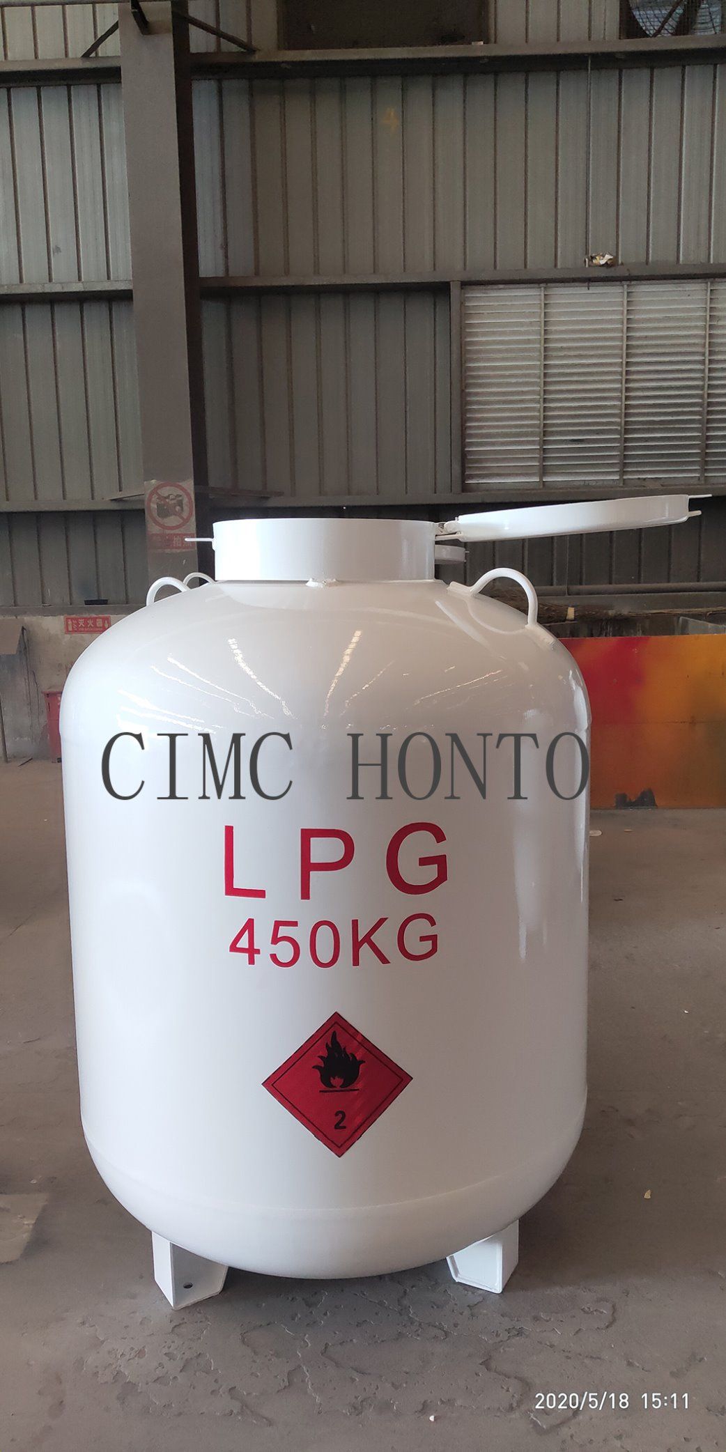 Small Capacity Propane Storage Tank for Home Use