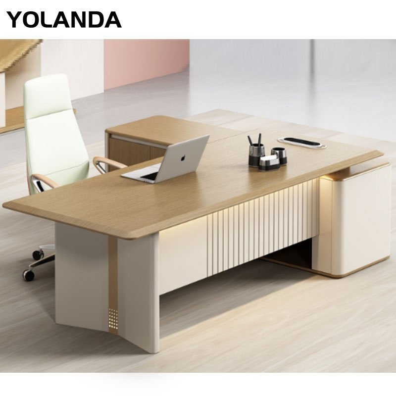 Yolanda Boss Office Furniture Supplier Luxury High End Executive Modern Style Office Desk