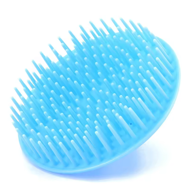 Factory Wholesale Soft Silicone Tooth Head Messager Shampoo Scalp Brush With Cheap Price