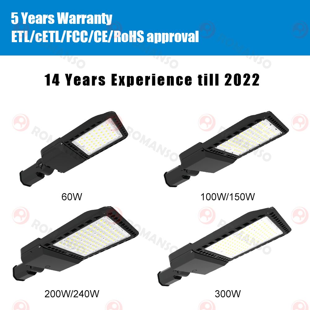 Best Supplier Outdoor Lighting 100W 14000lm Parking Area Lighting