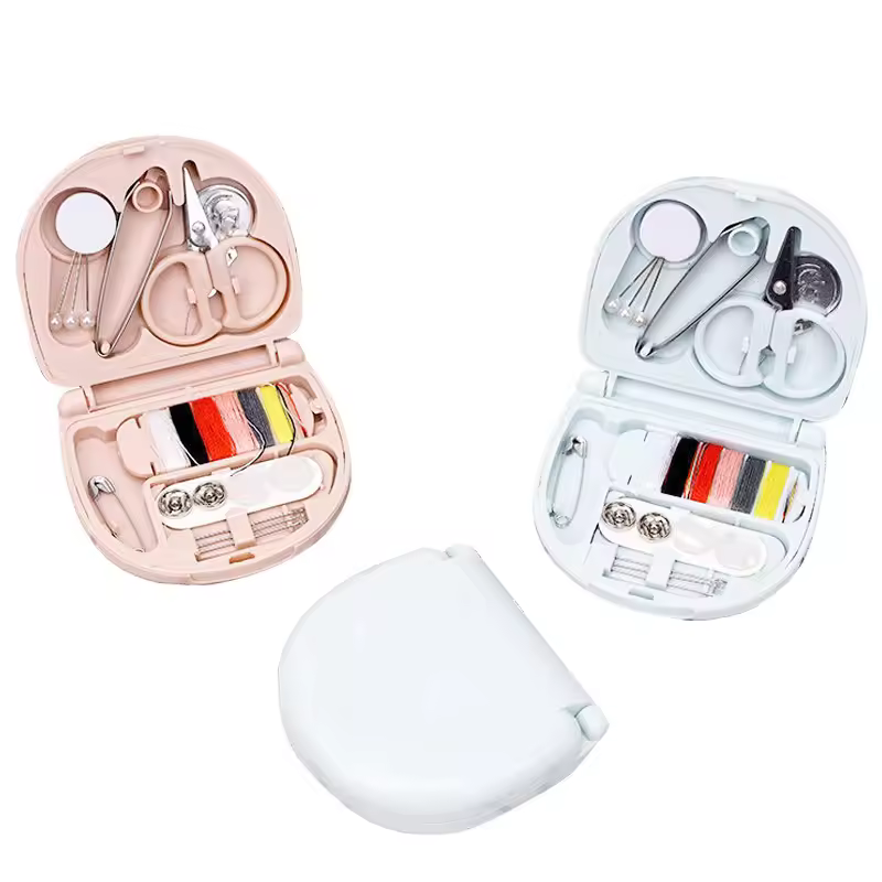 New Style Plastic Mini Sewing Kit Simple Convenient Household Portable Hand Sewing Tool Small Diy Hand Knitting Kit