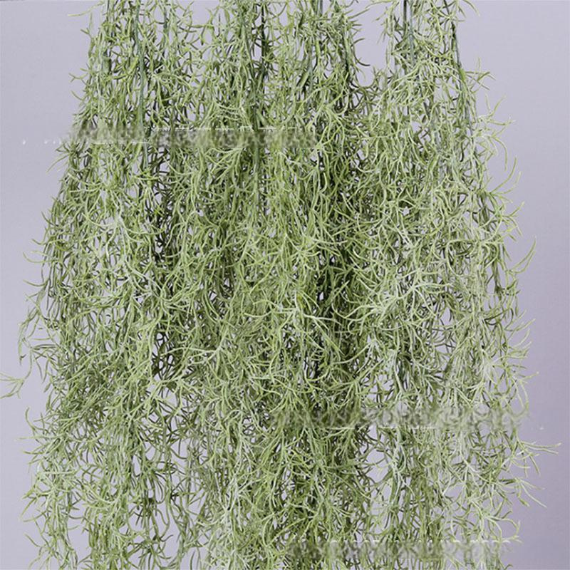 Vine Moss Green Hanging Artificial Plants for Wedding Event Home Hotel Wall Decorations