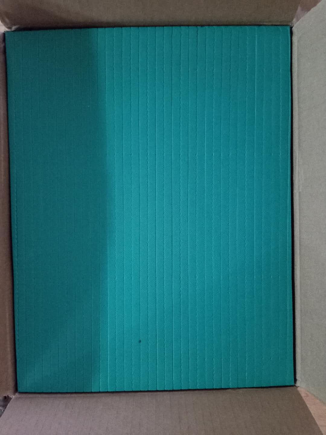 Wholesale Popular 40 50 Degree High Elastic Green Die Cutting Adhesive 8X300X380mm EVA Ejection Rubber Foam in Stock