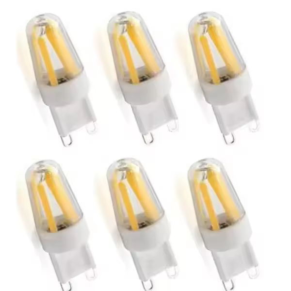 2025 Latest Design Mini Ceramic G9 Led Lamp Vintage Style With High Color Index For Hotel Lighting