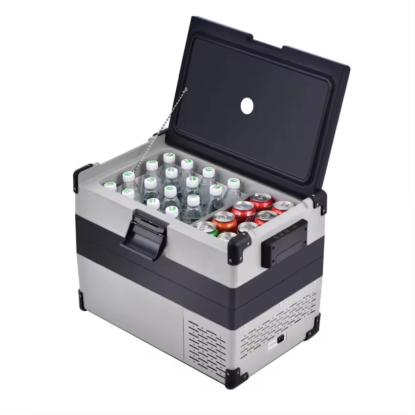 43L Factory 12/24V Portable Home & Car Mini Small Fridge Refrigerator