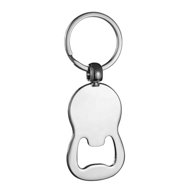 OEM ODM Metal Bottle Opener Keychain With Custom Printing
