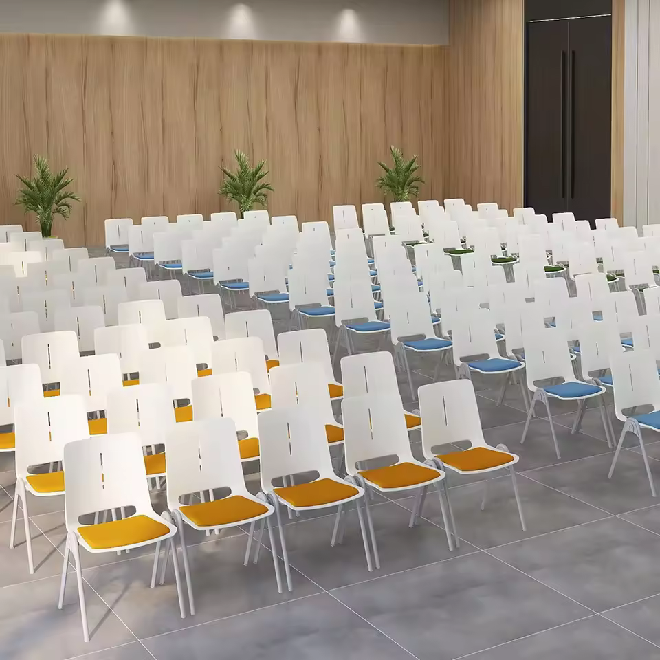 Modern Design Stackable Office Wholesale Furniture Training Room Conference Chairs Stacking Plastic Chair
