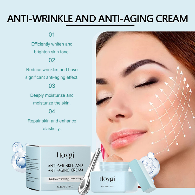 Private label Beauty Korean Anti Aging Skin Whitening Moisturizing Collagen Face Wrinkle Remover Repair Lift Cream