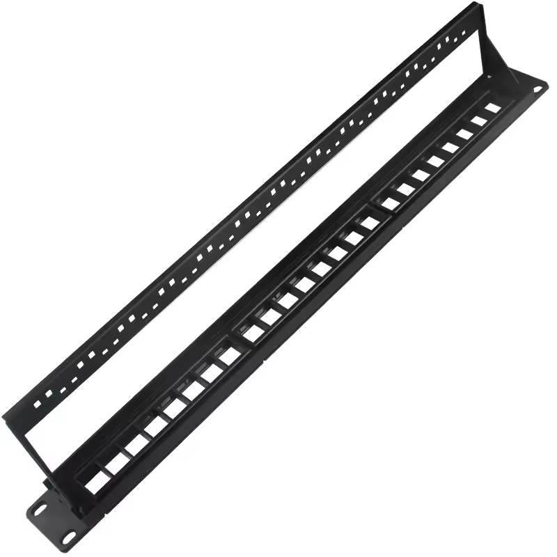 Seto Factory Manufacturer 24 Port Utp Cat6 Cat7 Keystone Jack Metal Patch Panel Electronic-instrument