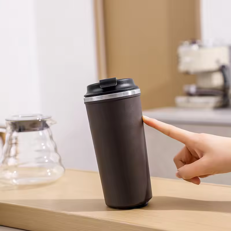 Anti Fall Anti Leak Suction Coffee Cup Tea Mug Desktop Office Non-spill Coffee Grounds Tumbler With Magic Suction Sup Base