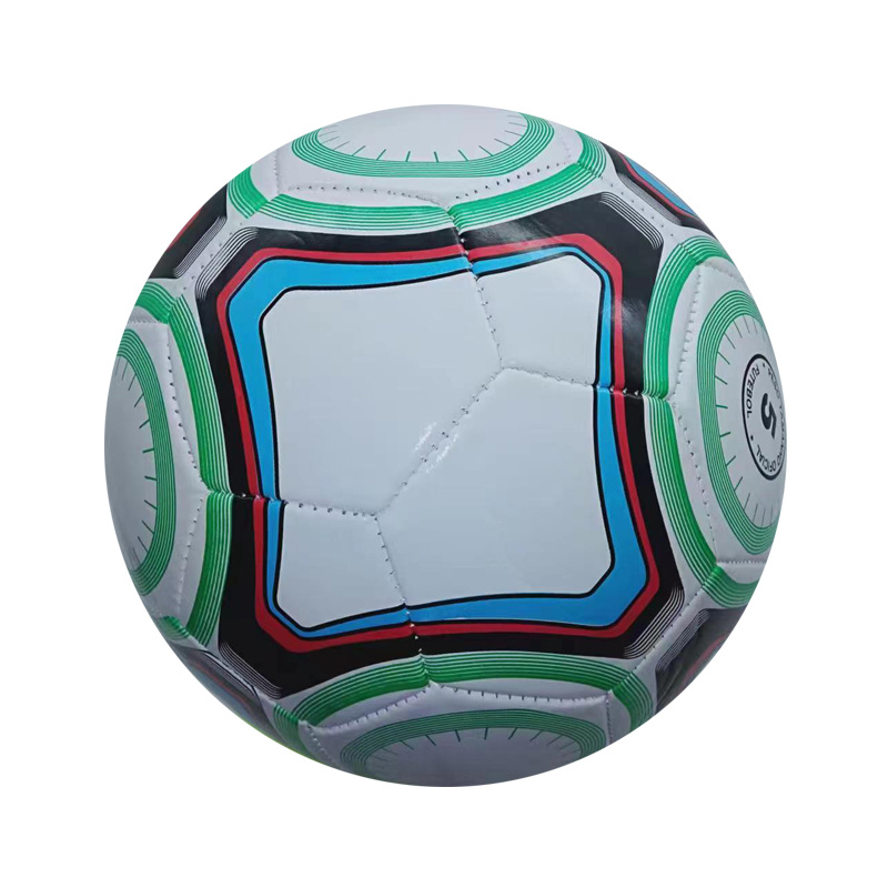 Sporting Products Manufacturer Inflated Water Ball 1.6mm PVC Size Five Soccer Ball