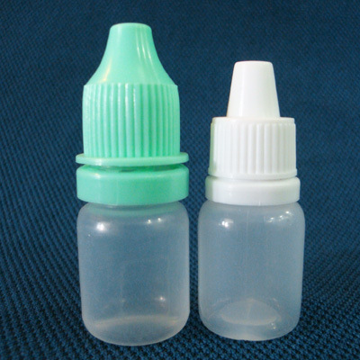 Squeezable LDPE Eye Drops with Temper Evident Cap
