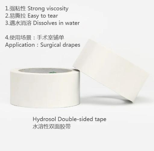 Good Quality Double Sided Tissue Tape Water Soluble Tape for Paper Splicing