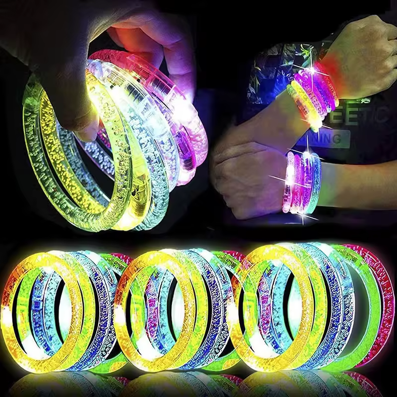 Hot Sales Led Halloween Led Bracelets Light Up Halloween Toys Party Favors Glow Sticks Bracelets Glow In The Dark Party Supplies
